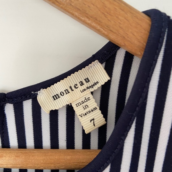 Girls Striped Dress - Picture 3 of 3